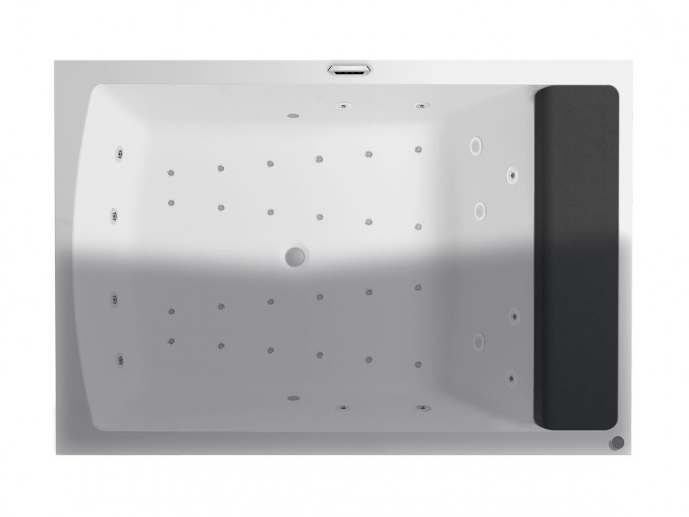 Ванна аеро- і гідромасажна акрилова Riho Anna 190х130 см ліва білий BZ7900564SZ1587
