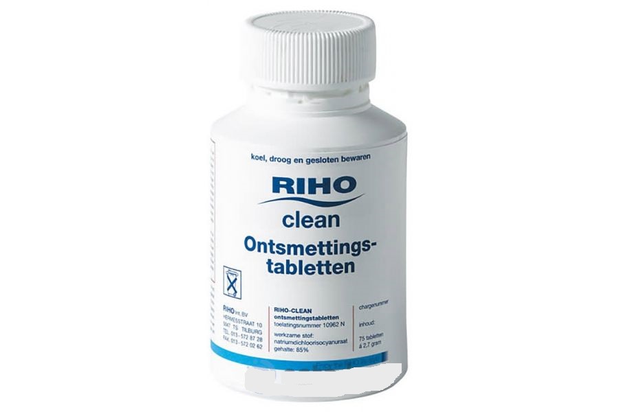 Таблетки для дезинфекции гидромассажных ванн Riho Clean 75 шт REDIS0001