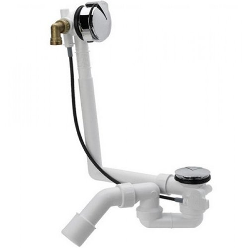 Слив Riho Viega Multiplex Trio с наполнением через перелив 100 см белый/хром 560100370