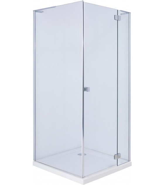 Душова кабіна Volle Benita квадратна 90х90 см орні права скло прозорий 10-22-905R