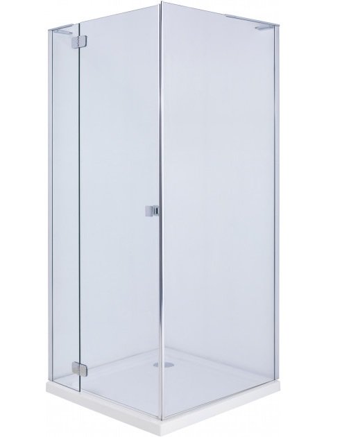 Душова кабіна Volle Benita квадратна 90х90 см орні ліва скло прозорий 10-22-905L