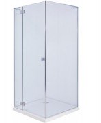 Душова кабіна Volle Benita квадратна 90х90 см орні ліва скло прозорий 10-22-905L