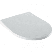 Сидіння з кришкою для унітазу Geberit iCon Slim з мікроліфтом швидкознімне дюропласт білий 500.835.01.1