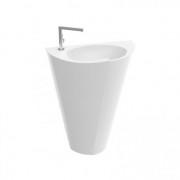 Раковина для ванной Marmorin Zora S напольная литой камень белый P_S_531_02_0600