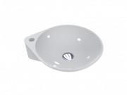 Раковина Miraggio Florence 46,6х40 см литий мармур білий глянцевий 0000197