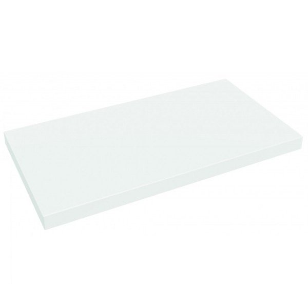 Столешница под раковину в ванную комнату Marmorin Zoya 800 литой камень белый  P_P_552_05_0800