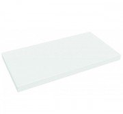 Столешница под раковину в ванную комнату Marmorin Zoya 800 литой камень белый  P_P_552_05_0800