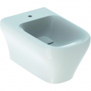 Биде подвесное Geberit myDay закрытой формы санфарфор белый KeraTect 235450600