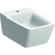 Биде подвесное Geberit Xeno² закрытой формы санфарфор белый KeraTect 500.501.01.1