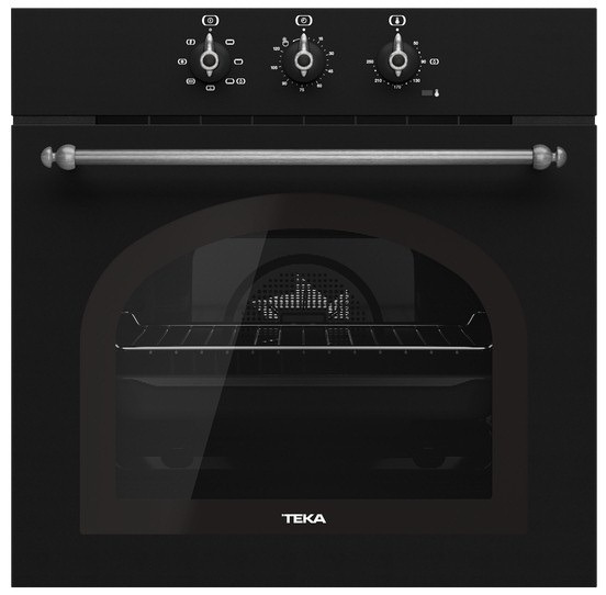 Духовой шкаф Teka Rustica HRB 6100 ATS электрический 70 л черный/затемненное серебро 111010007