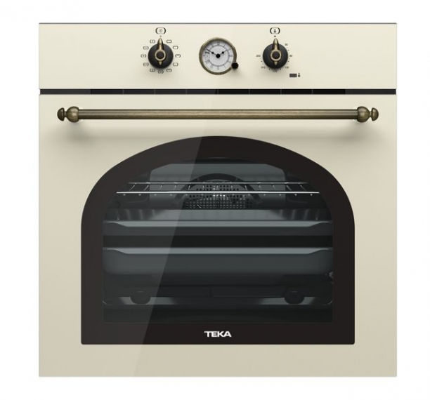 Духовой шкаф Teka Rustica HRB 6300 VN электрический 70 л ваниль/латунь 111010012