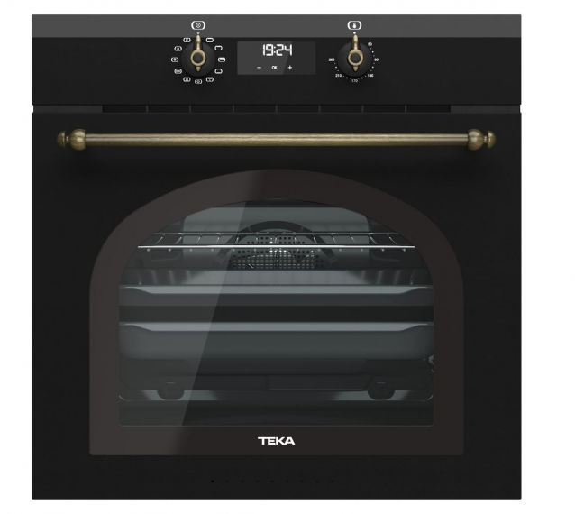 Духова шафа Teka Rustica HRB 6400 AT електричний 70 л чорний/латунь 111010014