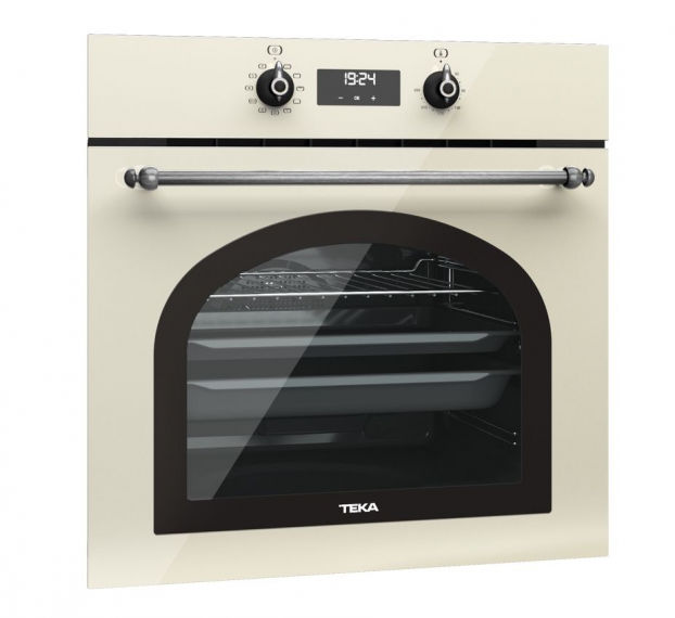 Духова шафа Teka Rustica HRB 6400 VN електричний 70 л ваніль/зістарене срібло 111010017