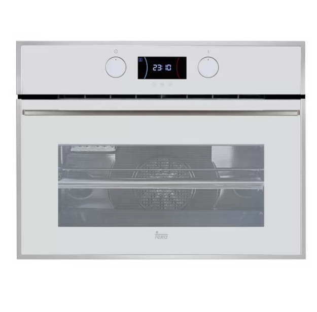 Духовой шкаф Teka Maestro HLC 840 электрический 44 л с металлической рамкой белое стекло 41531024