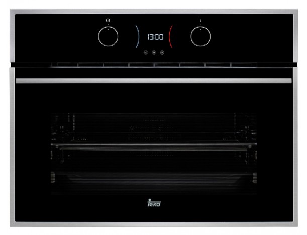 Духовой шкаф Teka Maestro HLC 847 C с функциями микроволновой печи с металлической рамкой черное стекло 40587601