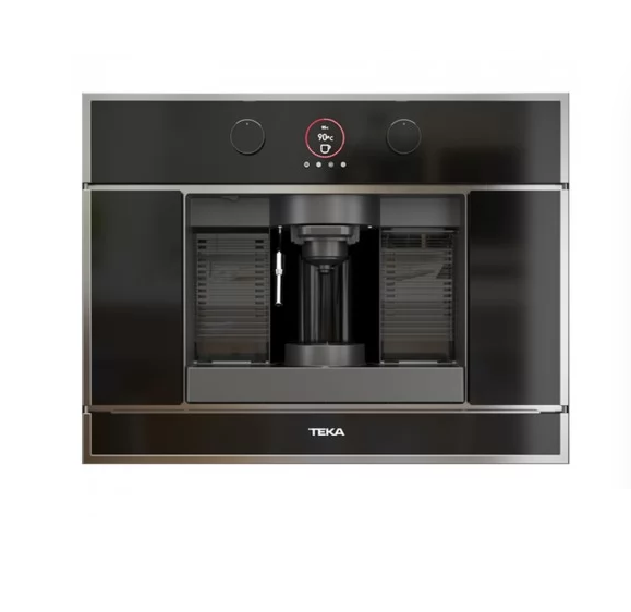 Кавоварка Teka Maestro CLC 835 MC вбудована з металевою рамкою чорне скло 40589513