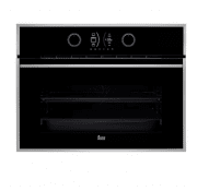 Духова шафа Teka Maestro HLC 844 C з функціями мікрохвильовій печі з металевою рамкою чорне скло 40587602