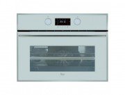 Духова шафа Teka Maestro HLC 844 C з функціями мікрохвильовій печі з металевою рамкою біле скло 40587612