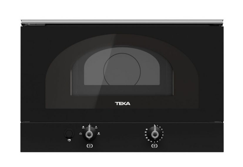 Встраиваемая микроволновая печь Teka Rustica MWR 22 BI ATS 22 л петли слева черный 112040000