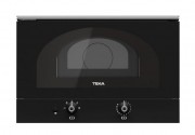 Вбудована мікрохвильова піч Teka Rustica MWR 22 BI ATS 22 л петлі зліва чорний 112040000