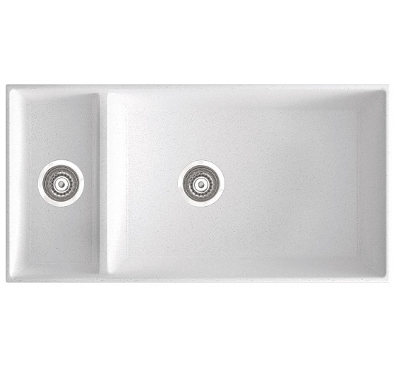 Мойка для кухни Marmorin Olwin 1,5k без крыла искусственный камень белый 525 503 006
