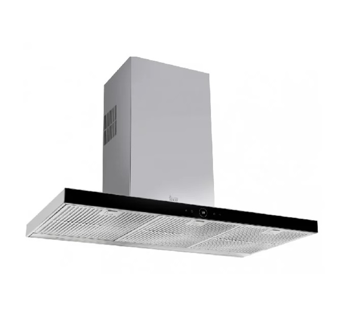 Витяжка для кухні пристінна Teka Maestro Ultraslim DLH 686 T нержавіюча сталь/чорне скло 40487180