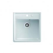 Мийка для кухні Marmorin Ewit 1k без крила накладна штучний камінь білий 515 103 006