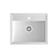 Мойка для кухни Marmorin Ivo без крыла искусственный камень белый 710 103 006