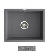 Мойка для кухни Marmorin Lando 1k без крыла врезная искусственный камень серый 709 103 003