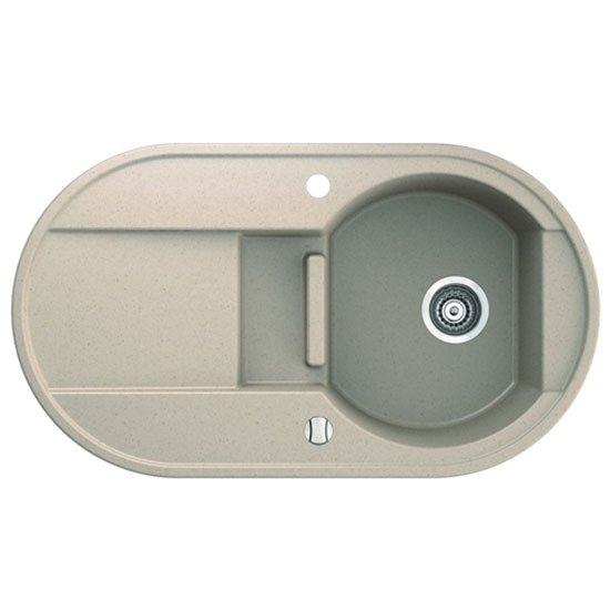 Мойка для кухни Marmorin Otago 1,5k 1o с крылом врезная искусственный камень сафари 505 513 001