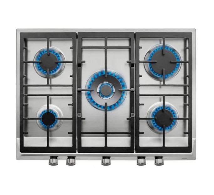 Варочная поверхность газовая Teka Total EX 70.1 5G DR нержавеющая сталь 40212304