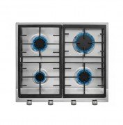 Варочная поверхность газовая Teka Total EX 60.1 4G нержавеющая сталь 40212205