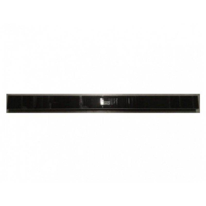 Змінна передня панель Teka для телескопічних витяжок чорне скло/нержавіюча сталь 89260614