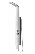 Гідромасажна панель для душа Dusel нержавіюча сталь хром DU2014А-00