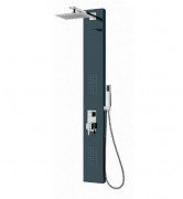 Гидромассажная панель для душа Dusel нержавеющая сталь черный DU2013B-00