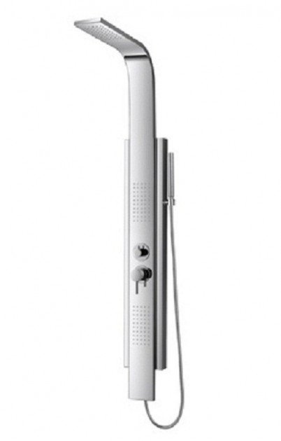 Гідромасажна панель для душа Dusel нержавіюча сталь хром DU2014А-00