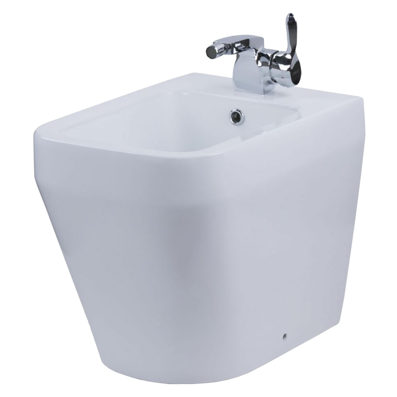 Биде напольное Devit Optima 35х50 см санфаянс белый 2010130