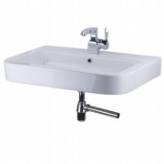 Раковина для ванной Devit Optima подвесная 75х50 см санфаянс белый 1510130