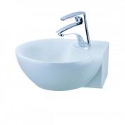 Раковина для ванной Devit Small подвесная 35х35 см санфаянс белый 1011135