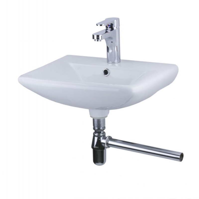 Раковина для ванної Devit Small підвісна 45х35.5 см санфаянс білий 1013135