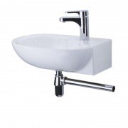 Раковина для ванної Devit Small підвісна 49.5х30 см санфаянс білий 1012135