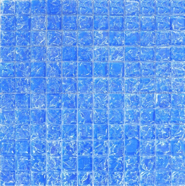 Мозаїка Grand Kerama моно 30х30 см блакитний колотий 797 052309
