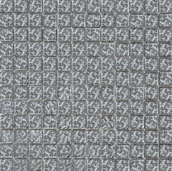 Мозаика Grand Kerama моно 30х30 см платина рельеф 940 052338