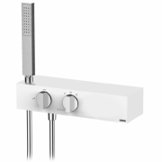 Смеситель для душа GRB Kala термостатический с душевой лейкой хром/белый 60320600