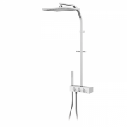 Душова система GRB Kala термостатична зі стійкою хром/білий 60460600