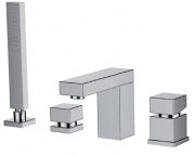 Змішувач для ванни GRB Kala одноважельний з душовою лійкою хром 60233600