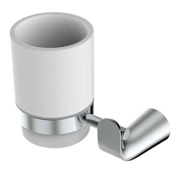 Стакан для зубних щіток Devit Katarina підвісний білий/хром 8558148