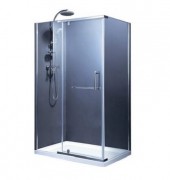 Душова кабіна квадратна Devit Comfort 1000x1000 мм профіль хром/скло прозоре FEN2223