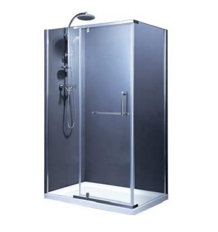Душевая кабина квадратная Devit Comfort 1000x1000 мм профиль хром/стекло прозрачное FEN2223