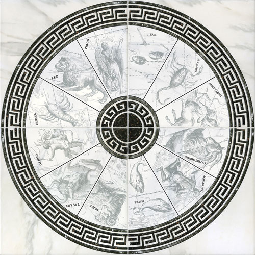 Декор-панно InterCerama Alon 86х86 см серый 071 453501